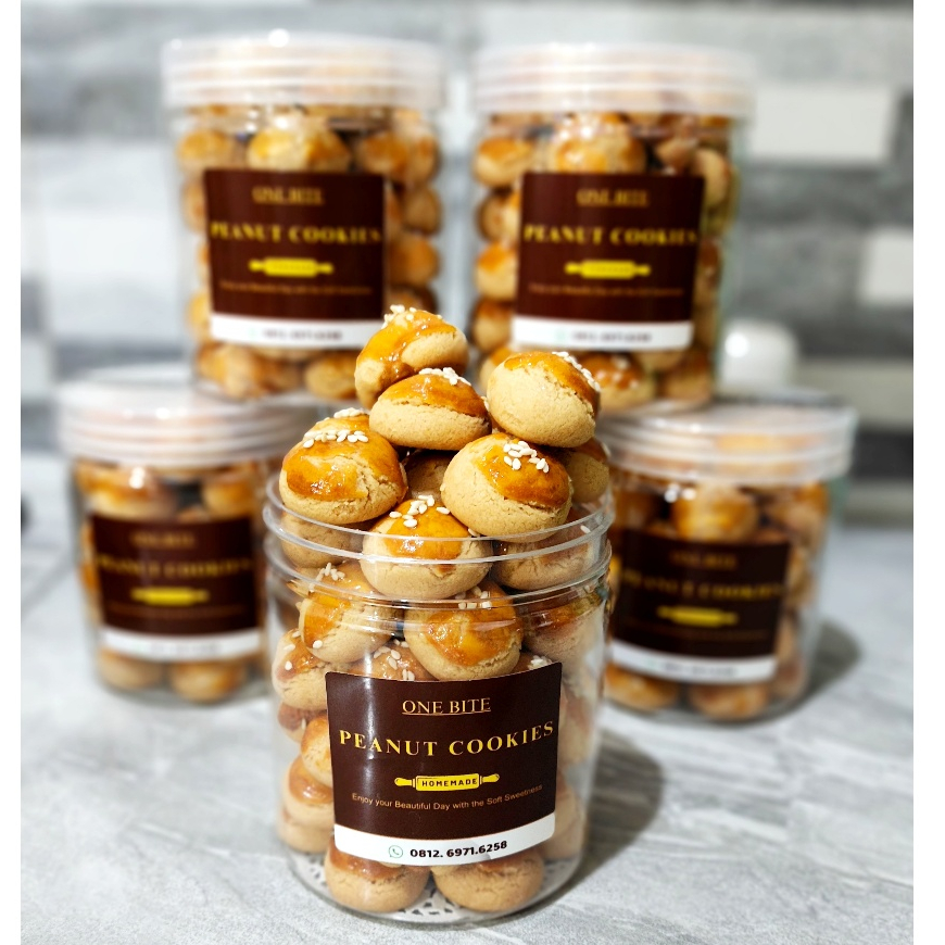 

Peanut Cookies Premium Kue Kering Kue Kacang Kue Lebaran Hari raya Imlek Natal