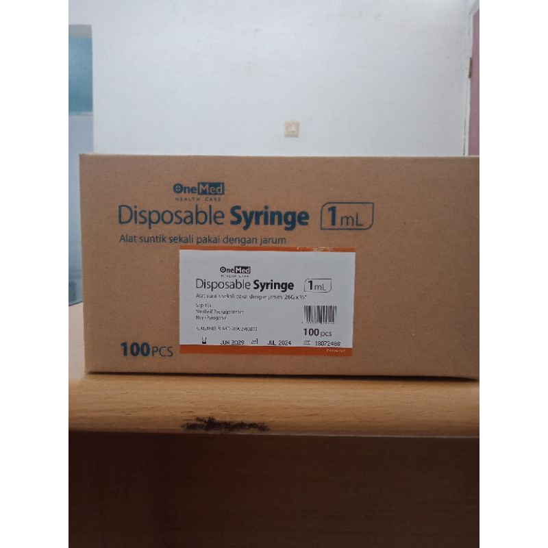 Disposable Syringe 1cc 3cc 5cc ONEMED