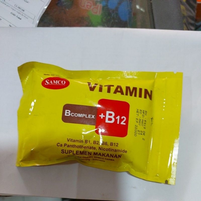 VITAMIN B KOMPLEK +B12 VITAMIN