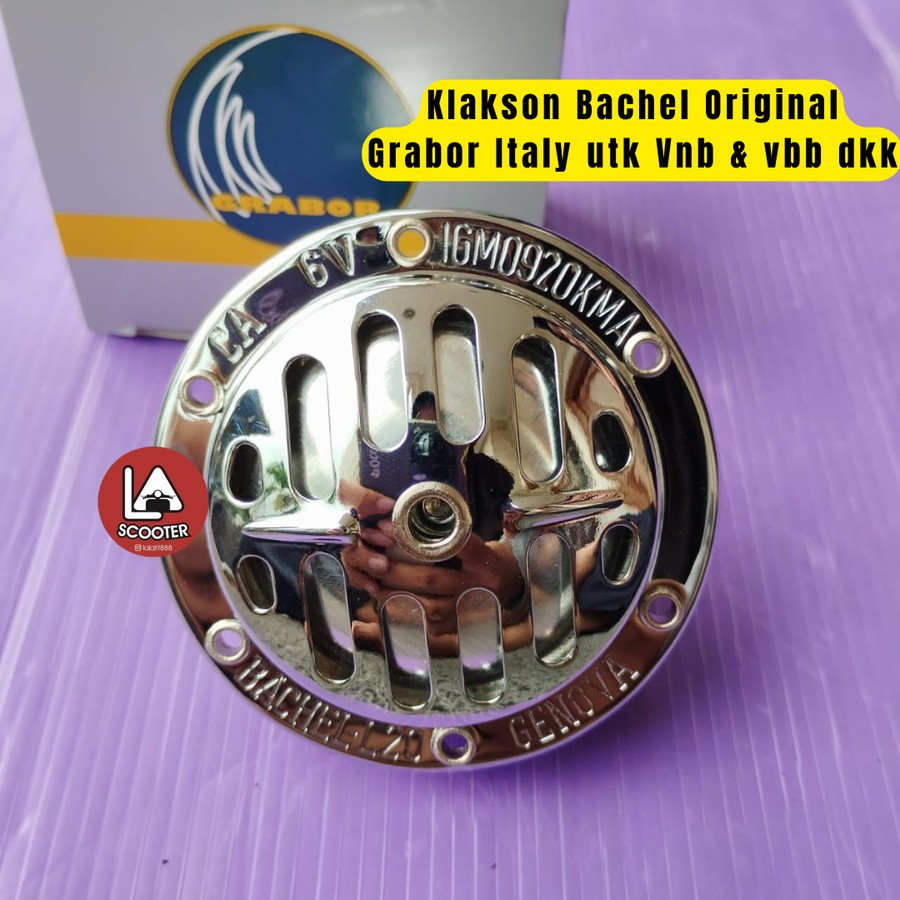 Klakson Bachel Original Grabor Italy utk VNB & VBB dkk