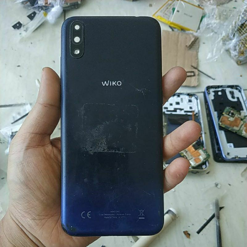 backdoor bekas ori Wiko w v730 Wiko view 4 lite