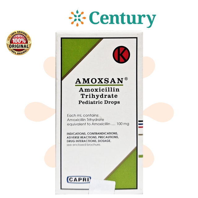 AMOXSAN ORAL DROPS 1 BOTOL @ 15 ML