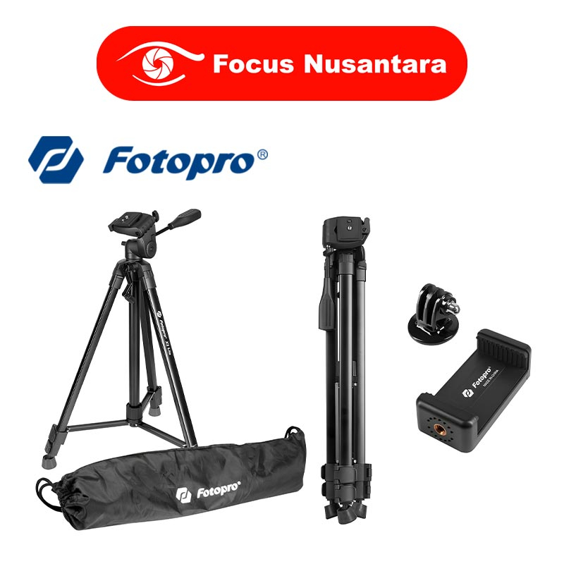 FOTOPRO X2 Lite Tripod Kamera DSLR / Mirrorless / Tripod HP GARANSI RESMI