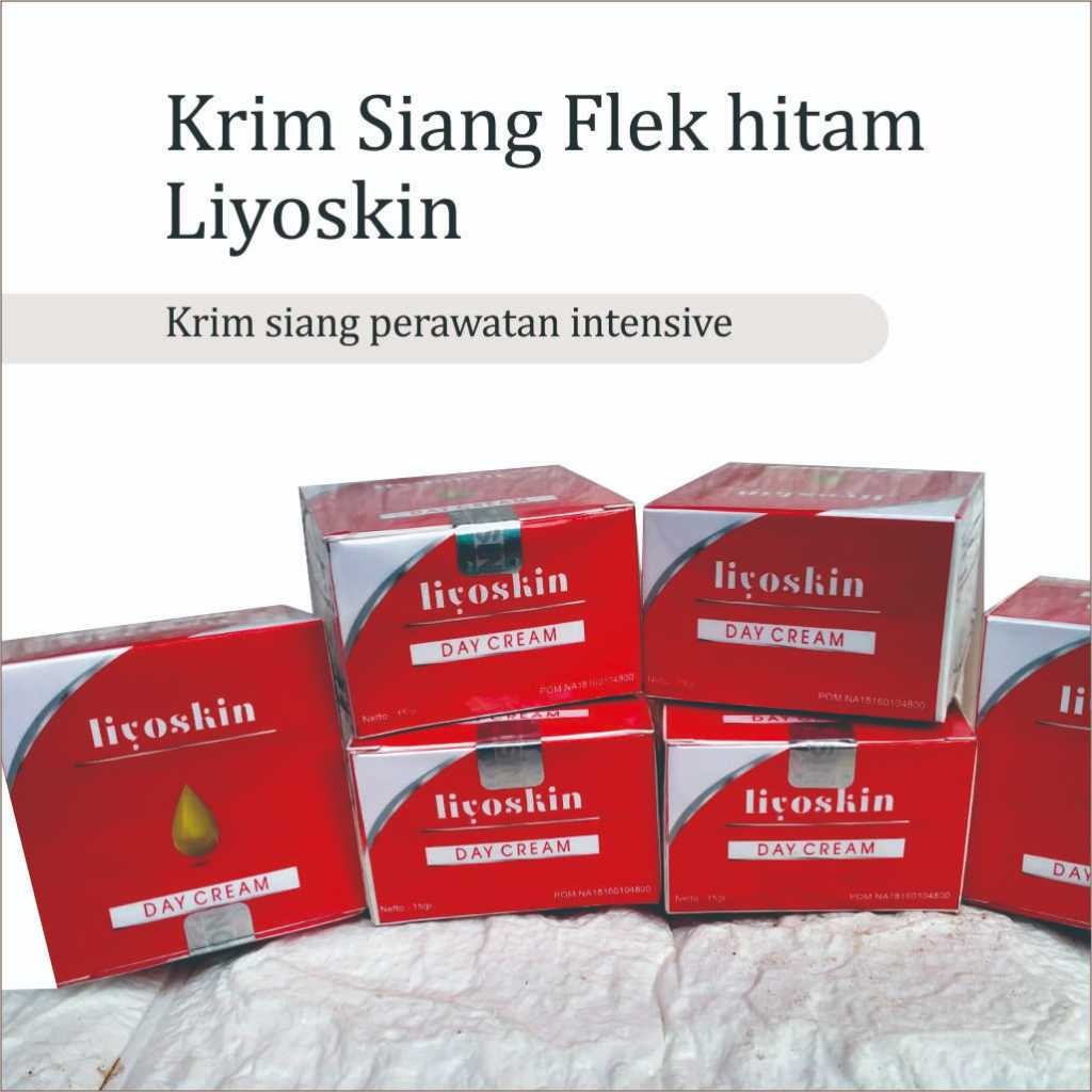 liyoskin day cream krim siang khusus perawatan flek hitam mencerahkan sekaligus sunscreen