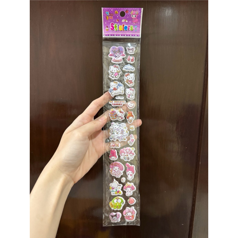 

Sticker Panjang Sanrio Sticker Anak Kuromi Hellokitty Murah Melody