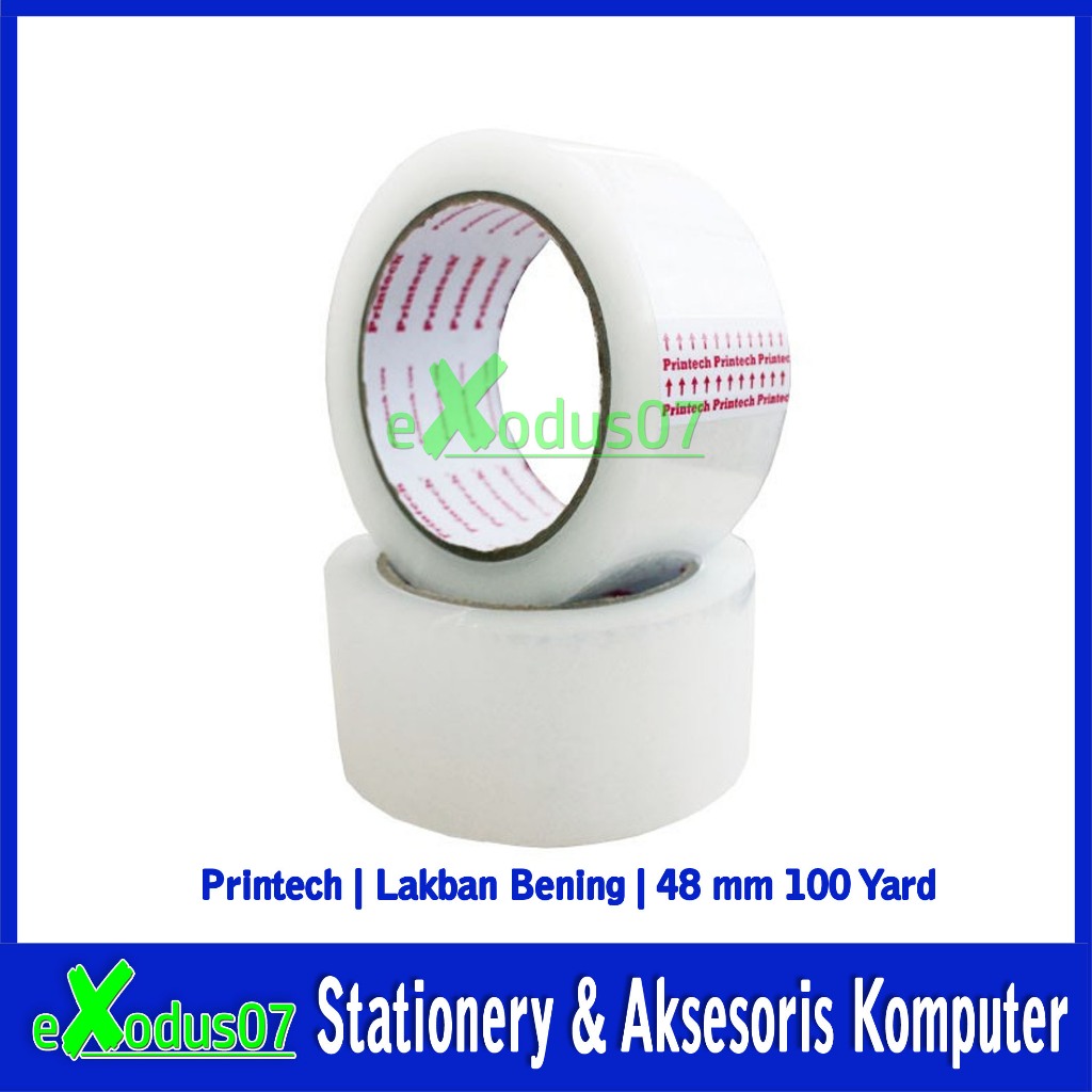 

Lakban Bening Printech 48 MM 100 yard
