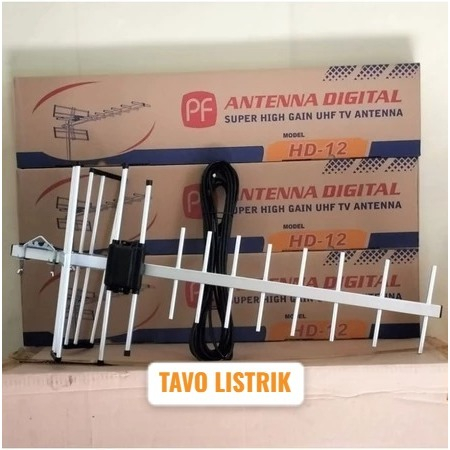 Antena Digital PF HD12 / Antena PF HD-12 002683