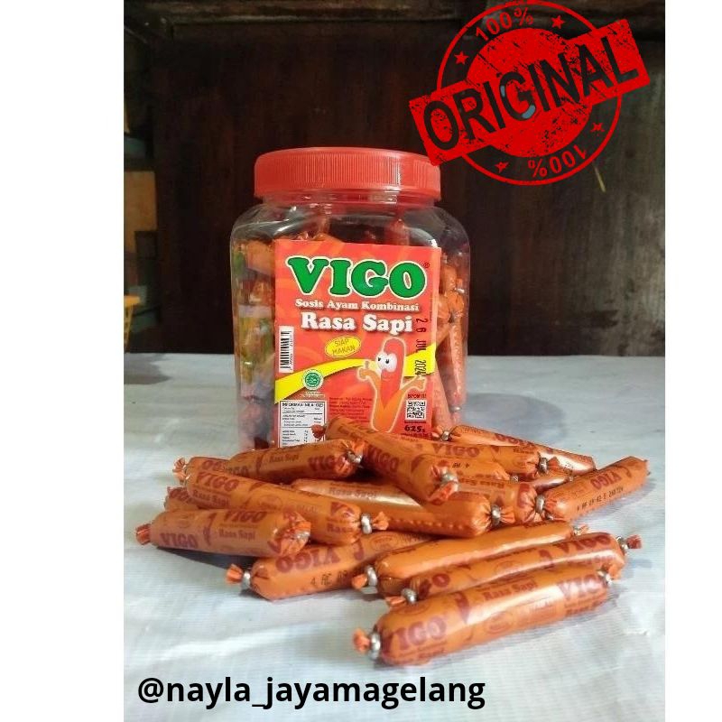 

Sosis vigo toples isi 50pcs dan refil isi 25pcs