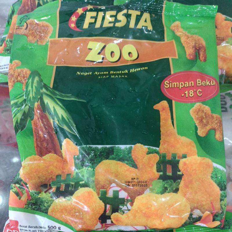 

Fiesta nuget zoo 400gr