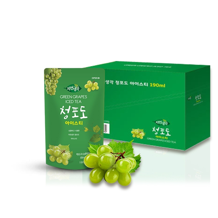 

THINK NATURE Green Grapes Iced Tea 190ml x 10