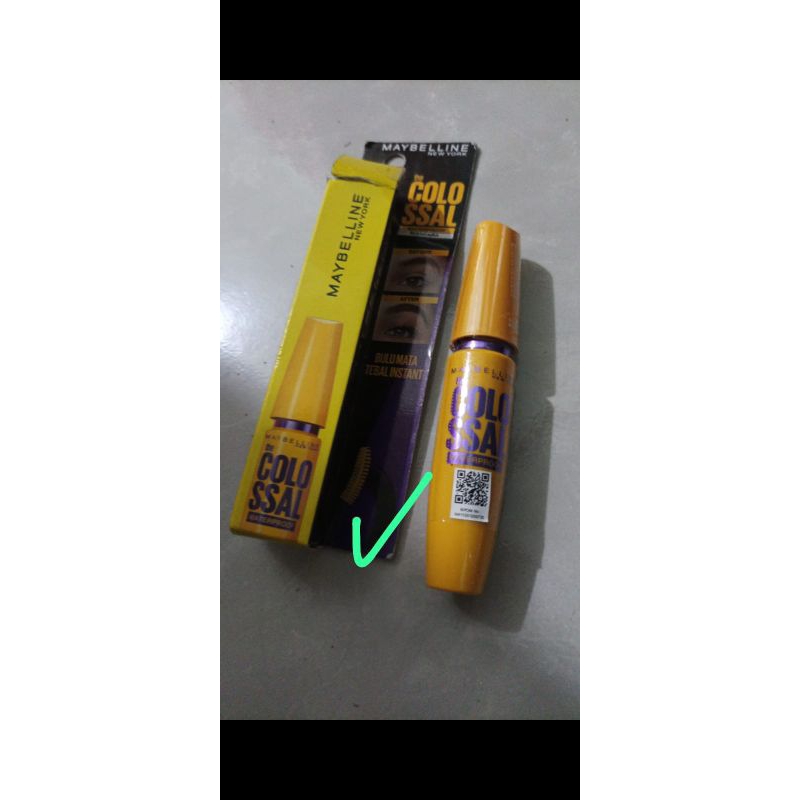 Lipstick Wardah / lipcream wardah no 05 exp 2026 / maybelline mascara waterproof