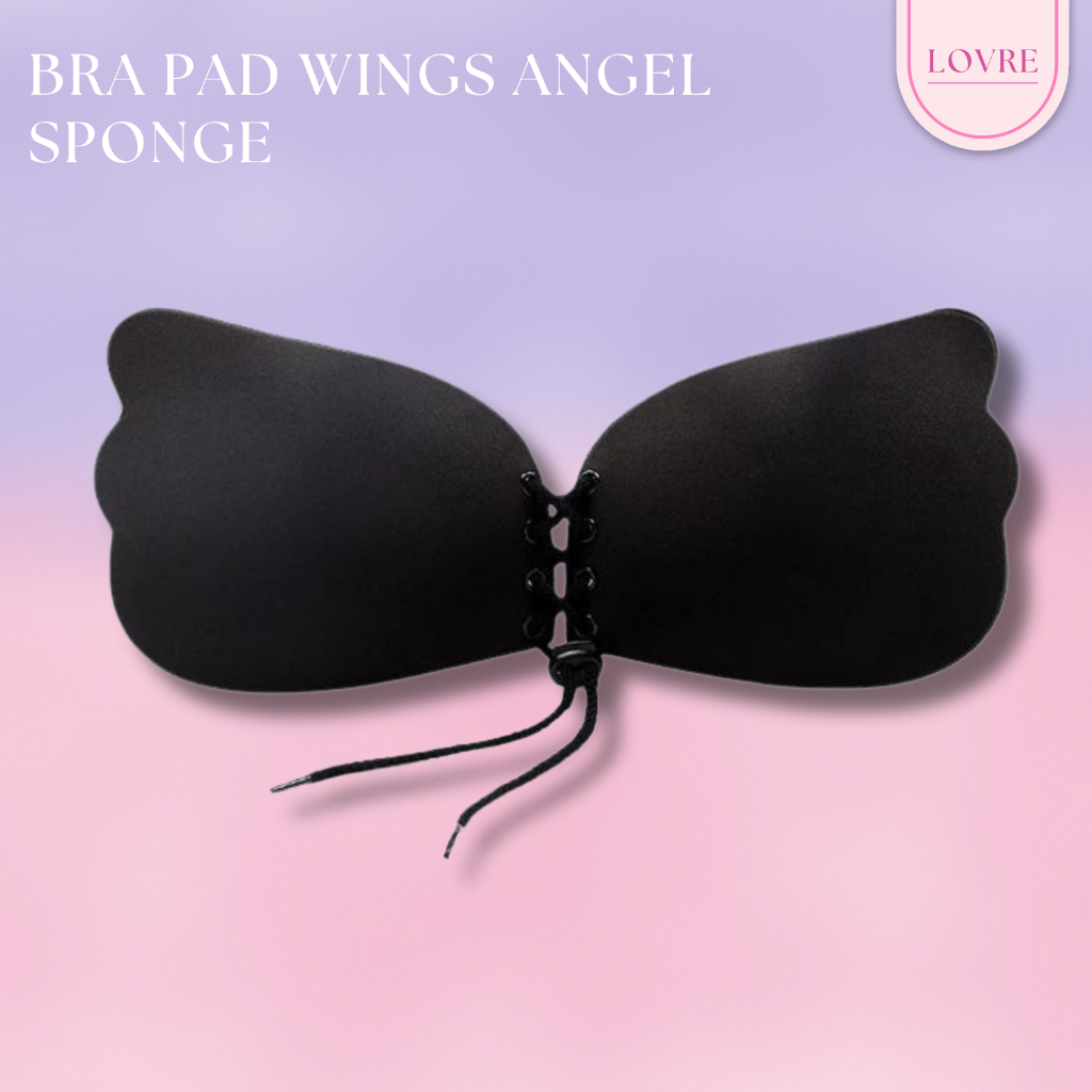 • LOVRE • Bra Tempel Silikon Bra Pad Wings Angel Sponge Busa BH Wedding