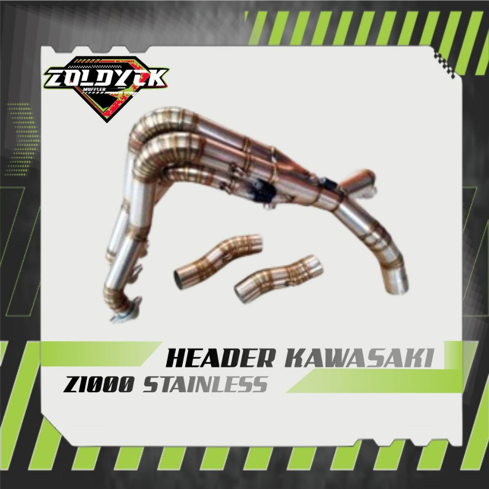 HEADER / LEHER KAWASAKI Z1000 FULL STAINLESS