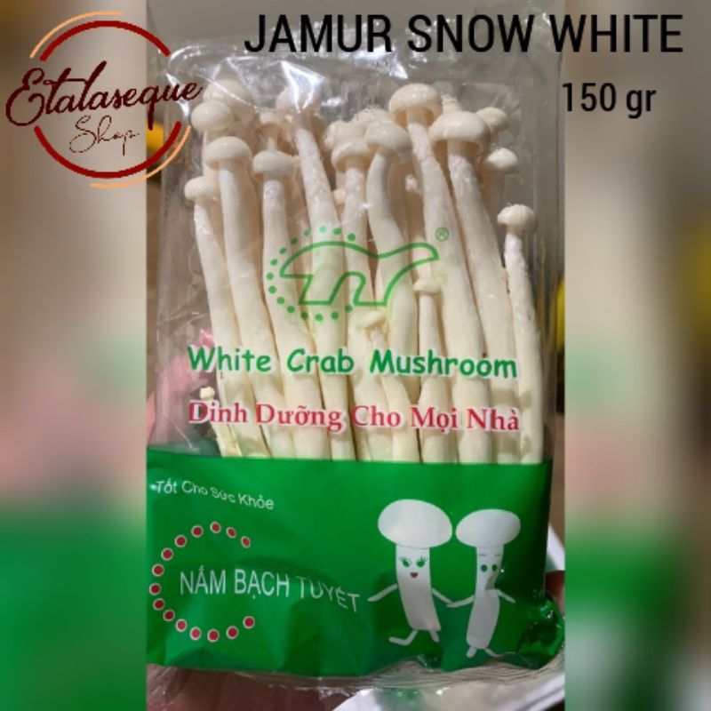 

Snow white/jamur salju 1 pack/150 gr