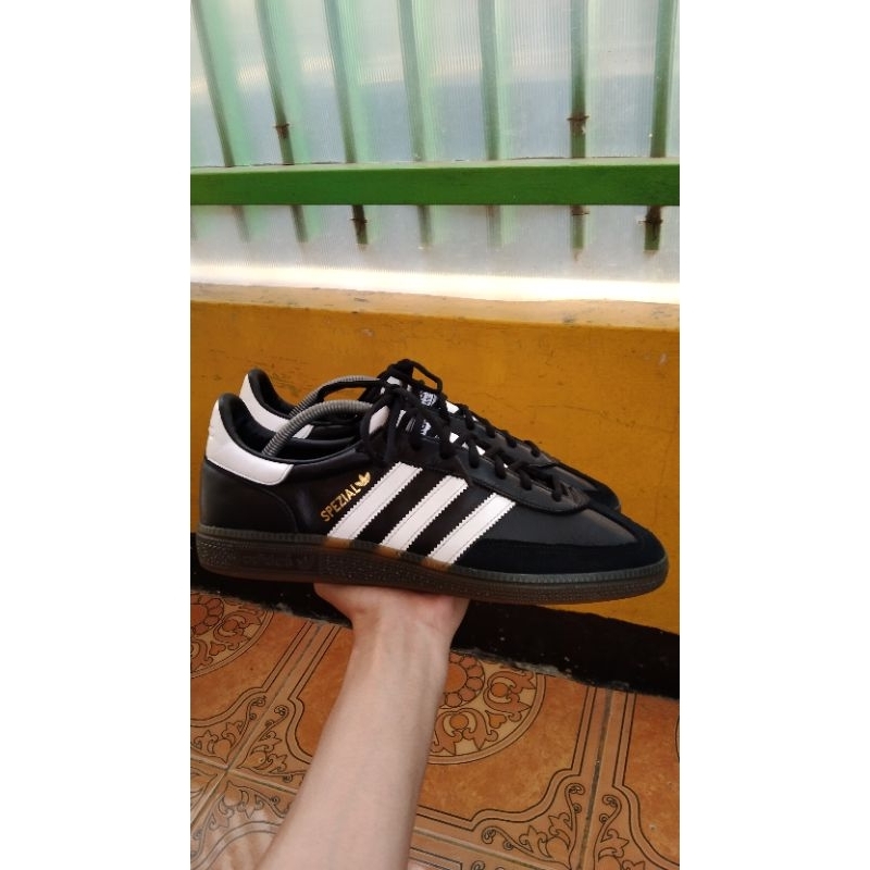Adidas Spezial Leather Black White