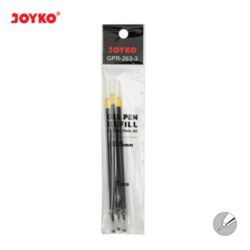 

Refill Pena Joyko 0,5mm Isi Ulang Pulpen Bolpen Gel Pen Tinta Refil Polos