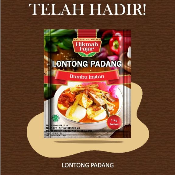 

BUMBU INSTAN LONTONG PADANG - HIKMAH FAJAR