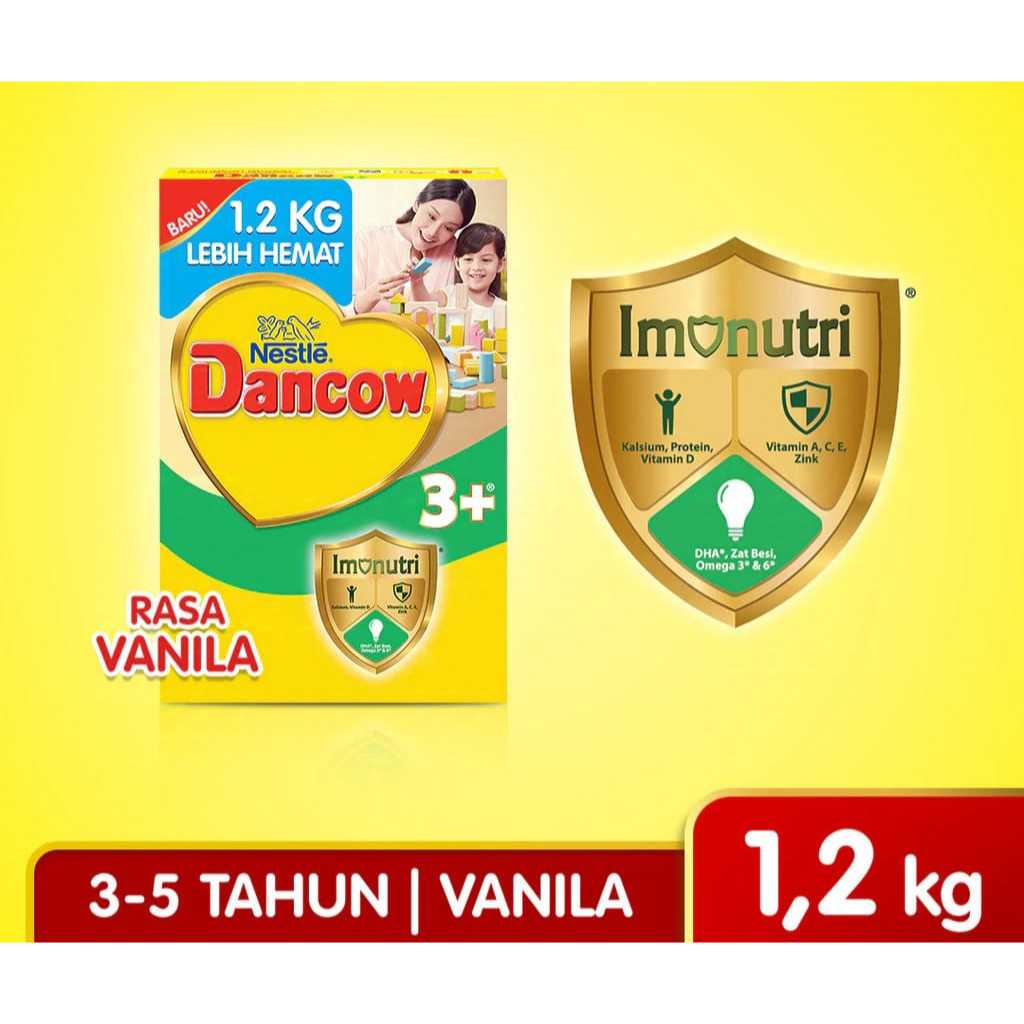 DANCOW 5+ MADU/VANILA 1KG / DANCOW 3+ MADU/VANILA 1KG