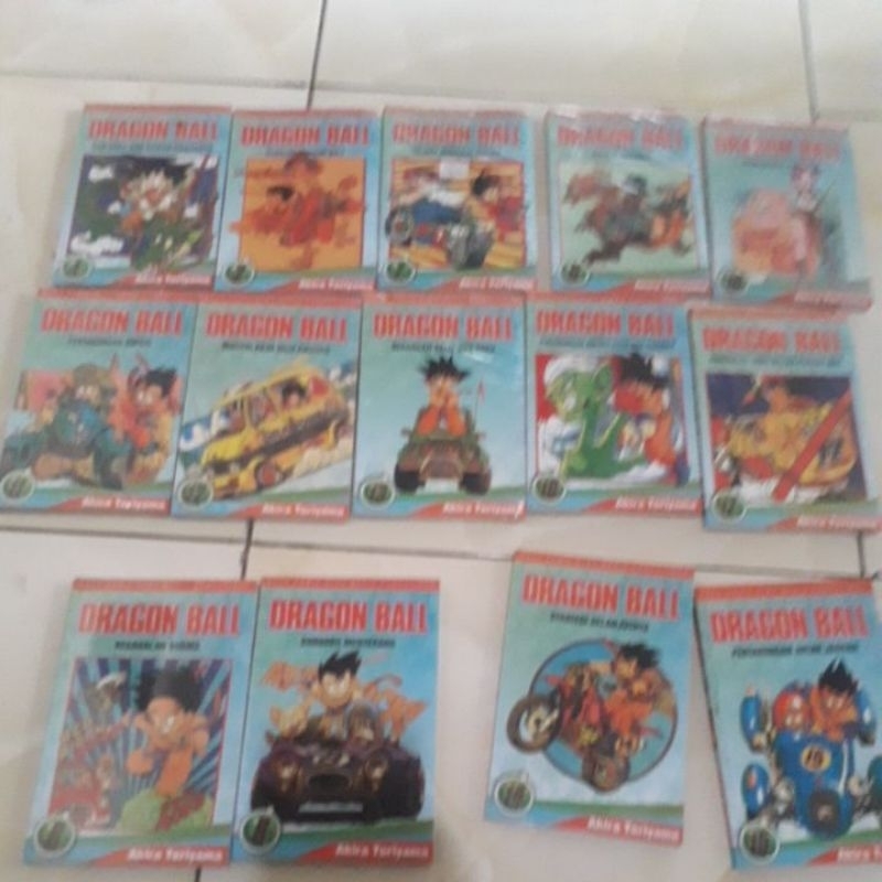 komik dragon ball pesanan castamer