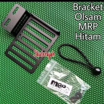 Bracket Oli Samping MRP Hitam utk Vespa Ring 10