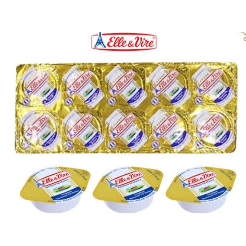 

BUTTER ELLE & VIRE UNSALTED (10 pc × 10gr)