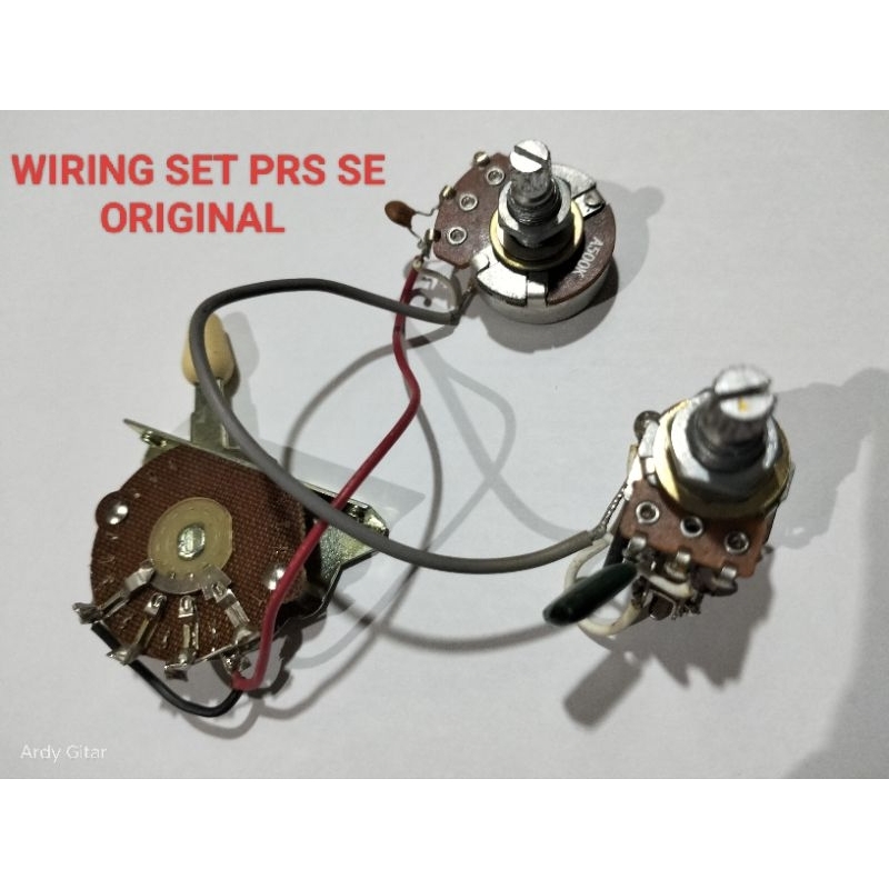 Wiring set PRS / Ibanez potensio A500k