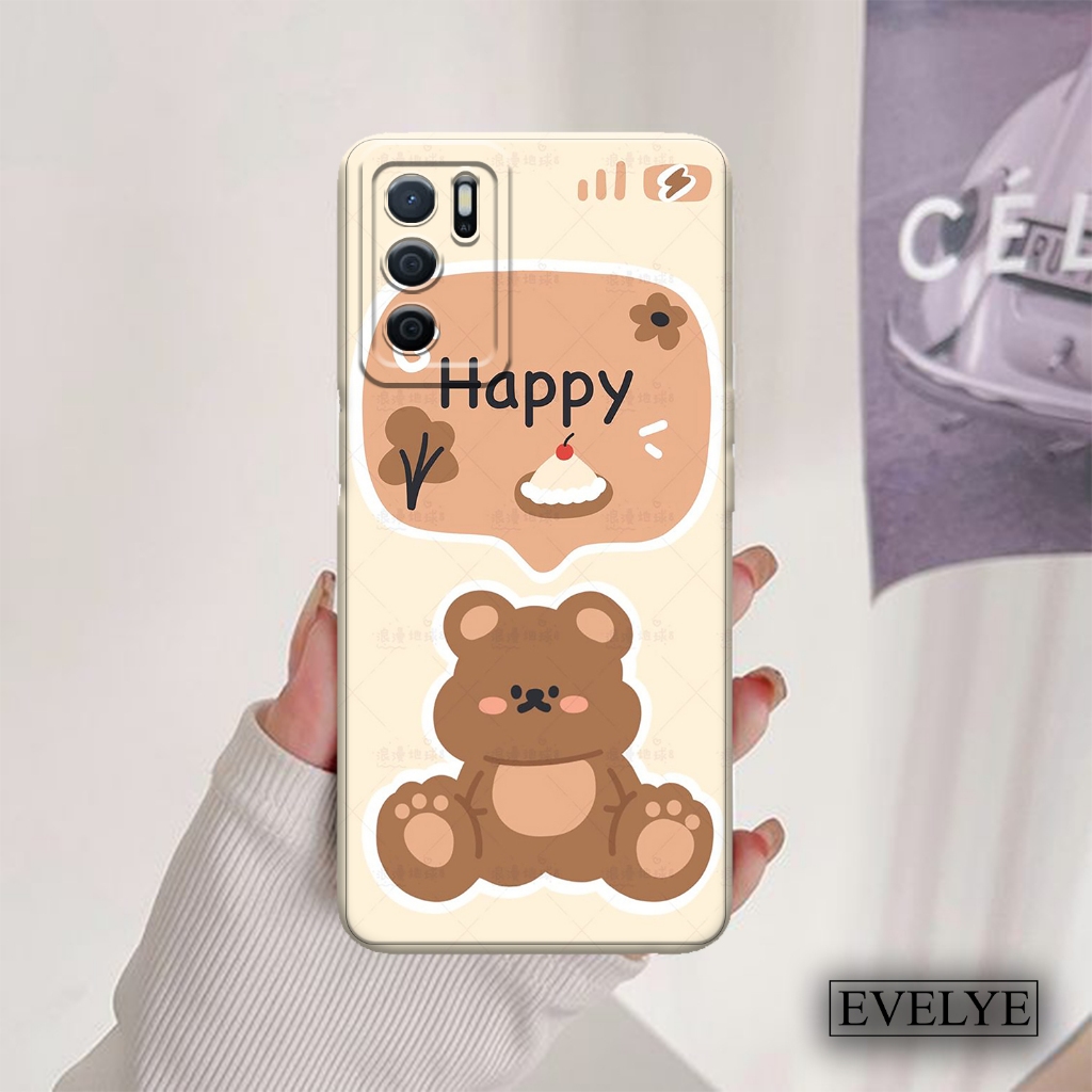 Casing Hp OPPO A16 - Case - Bahan karet - Kesing Hp anak - Kesing Hp dewasa