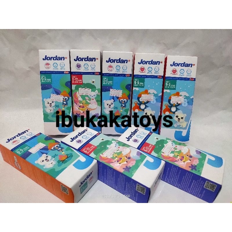 Jordan pasta gigi/Jordan pasta gigi anak/pasta gigi anak/pasta gigi jordan