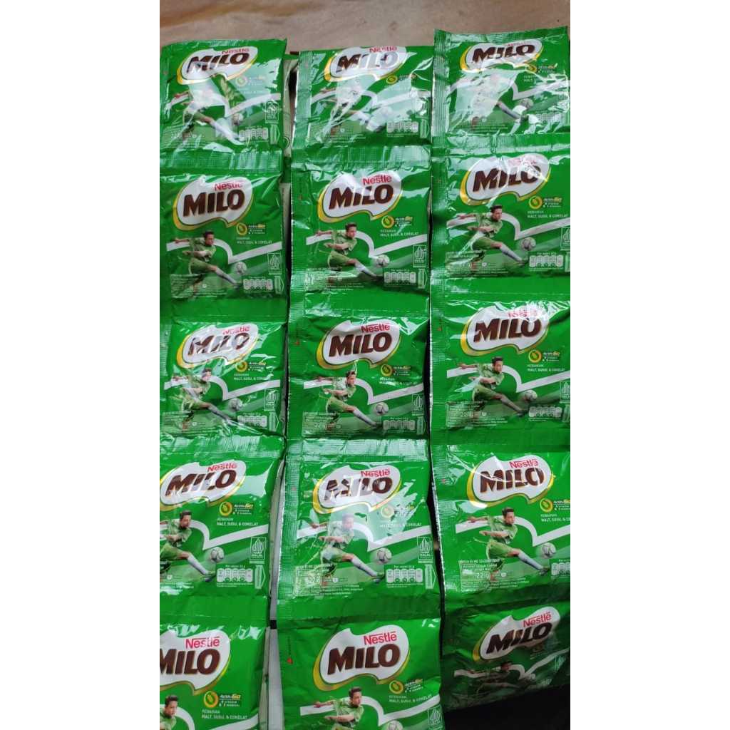 

MILO ACTIV-GO 22 GR [1 Renteng isi 10 sachet]