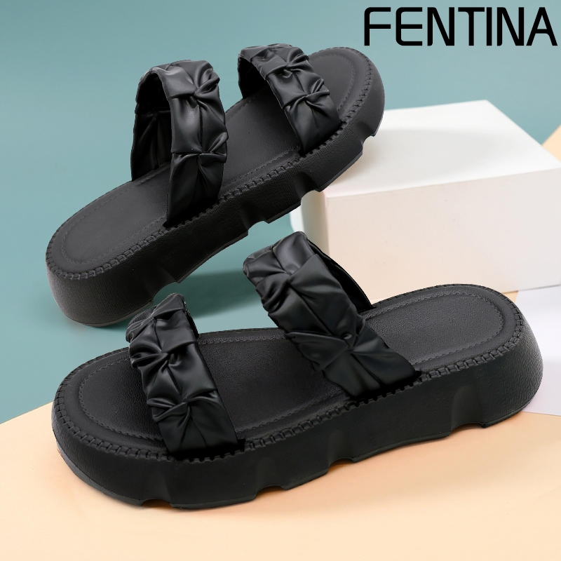 FENTINA Sandal Wanita Kekinian Sandal Jelly Wanita Sandal Fuji Wanita Sepatu Sandal Wanita Korea