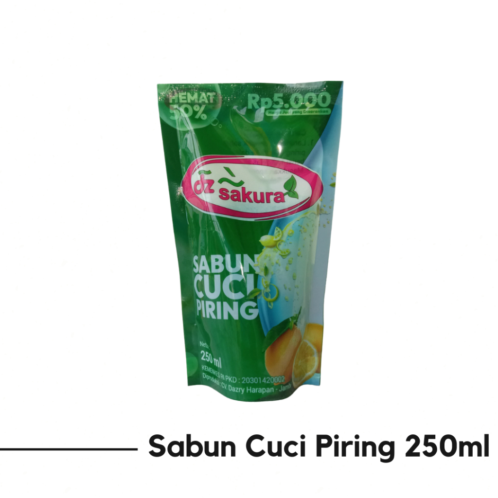 dz sakura Sabun Cuci Piring 250ml