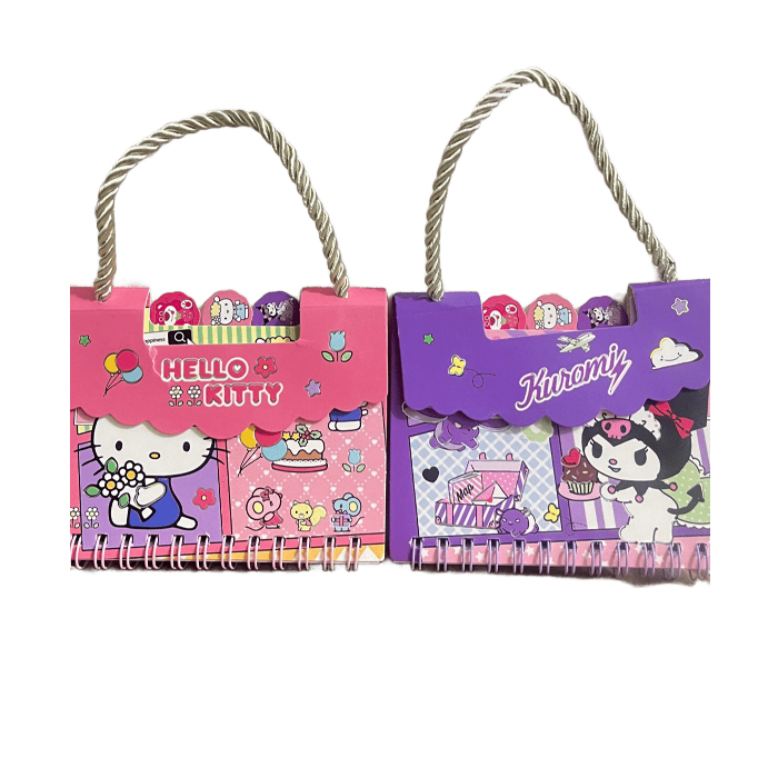 

ALAT SEKOLAH ANAK NOTEBOOK TAS XQ-9704 BUKU TAS SANRIO