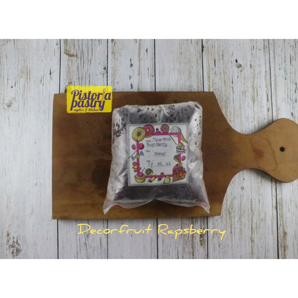 

Decorfruit Rapsberry 200gr (selai)