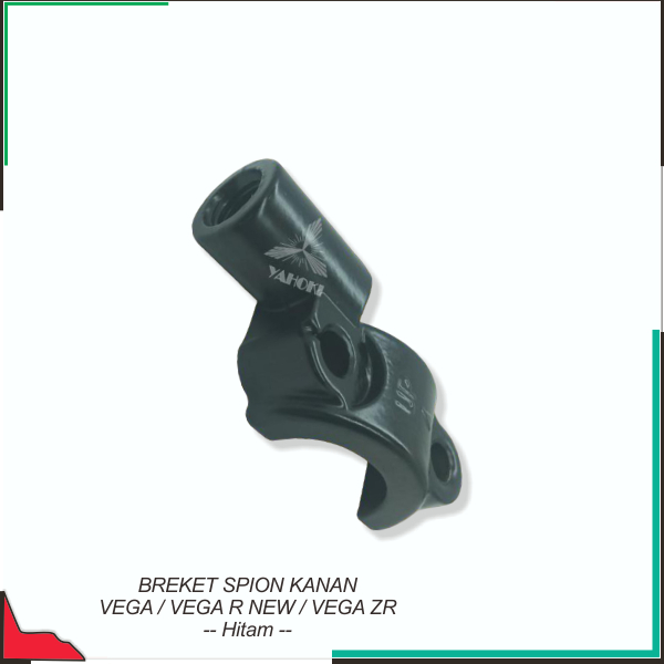 Breket Spion Kanan Vega / Vega R New / Vega Zr  -- Hitam --