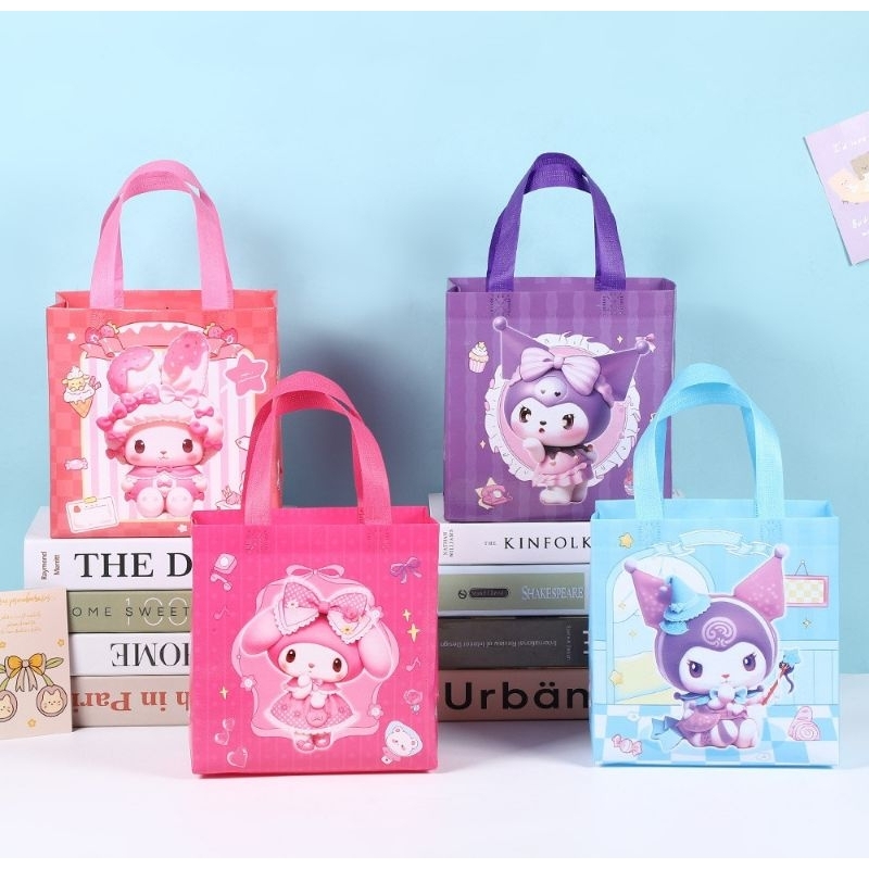

( KYS ) TAS ULANG TAHUN KARAKTER SANRIO / GOODIEBAG SANRIO CINNMOROLL KUROMI MELODY / GODDIE BAG BIRTHDAY ANAK SNACK BAG