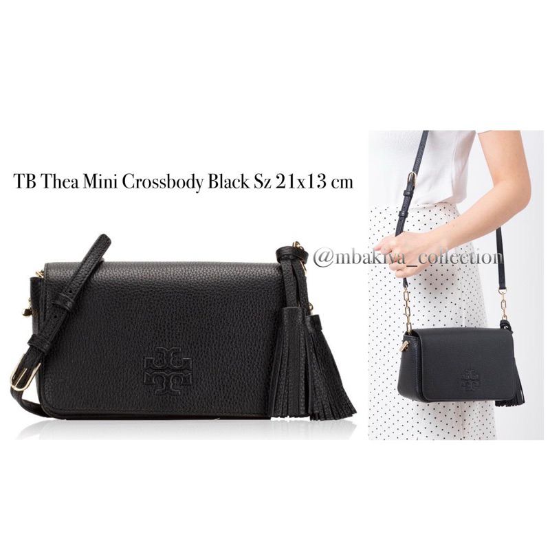 TB Thea Mini Crossbody Black