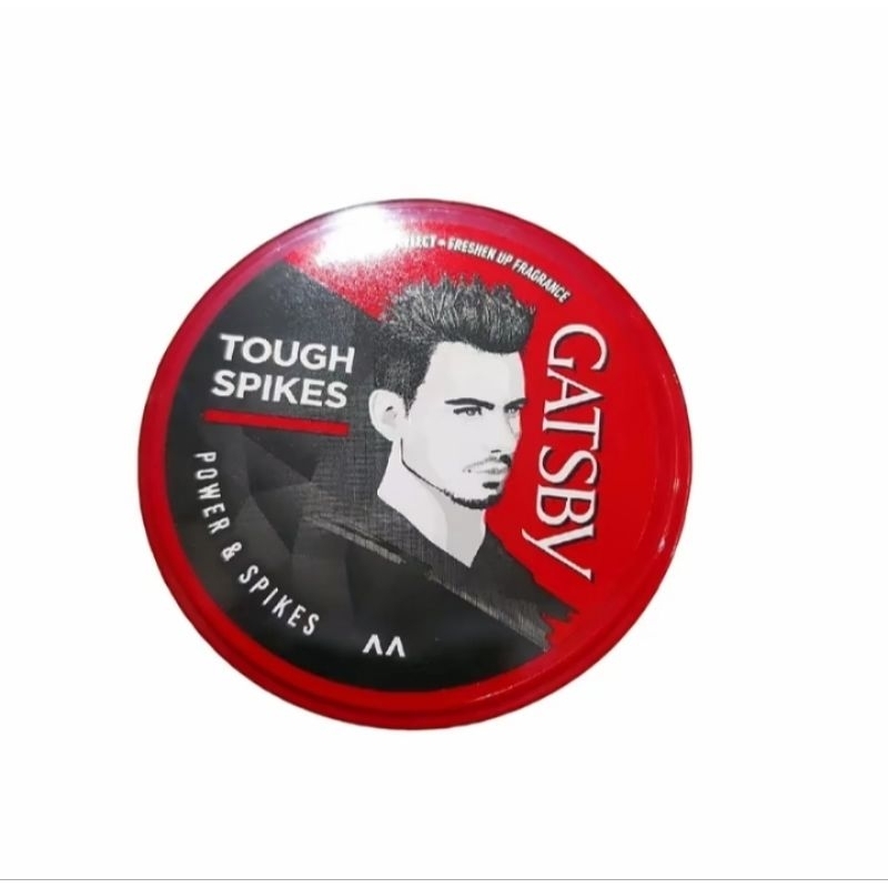 GATSBY STYLING WAX POWER & SPIKES 75gr MERAH/MINYAK RAMBUT PRIA