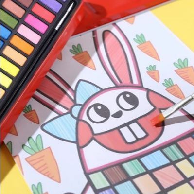 

Paint Water Color Set isi 48 warna | Alat Cat Air 1 Set banyak warna