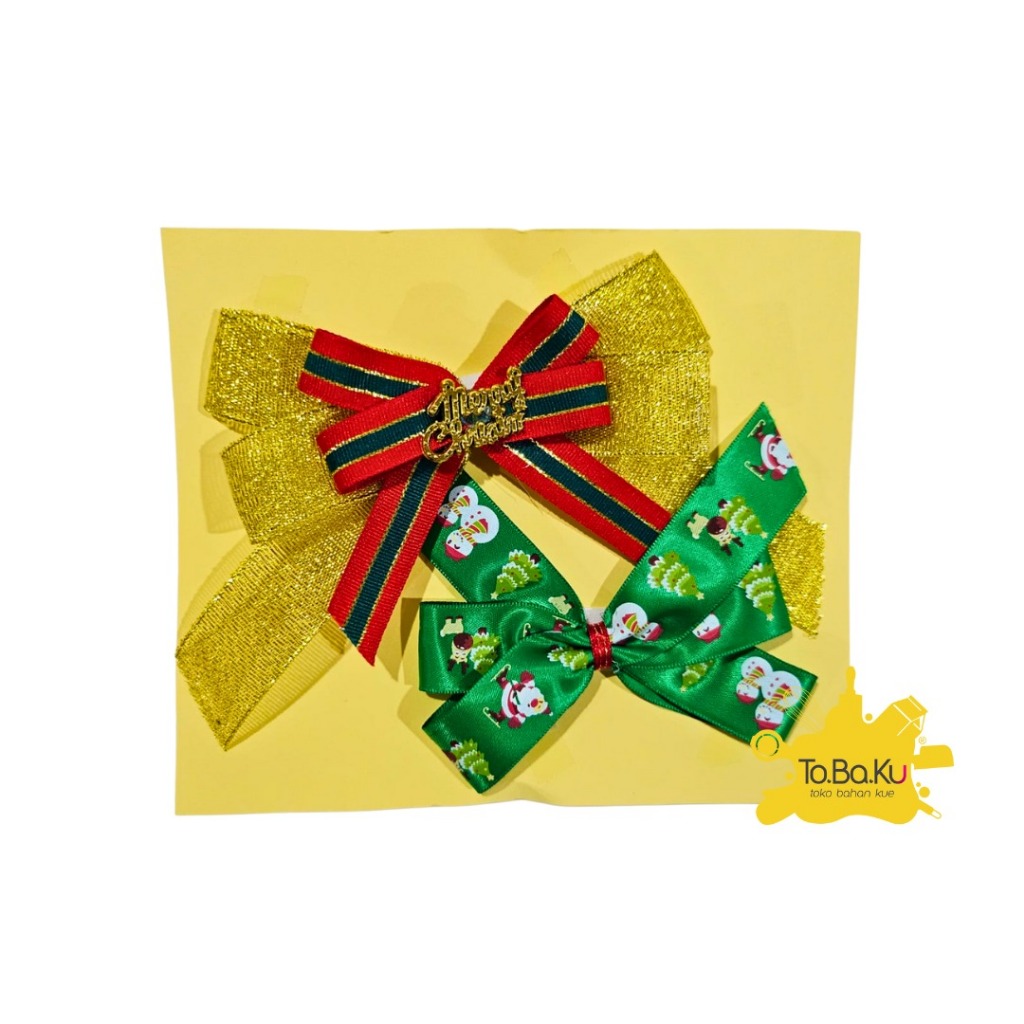 

Pita Rangkai Natal Gold Triwarna K-2