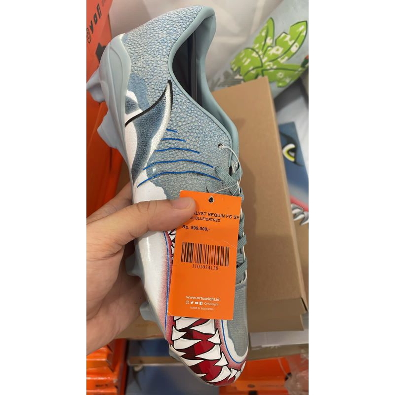 Ortuseight Sepatu Bola Futsal Catalyst Requin FG SE HIU Original 100% ORIGINAL