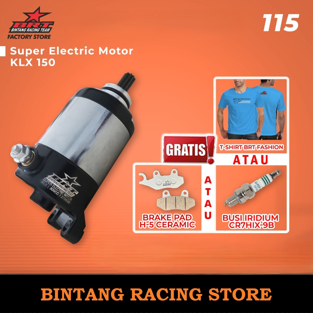 Dinamo Starter BRT Kawasaki KLX 150 Boreup