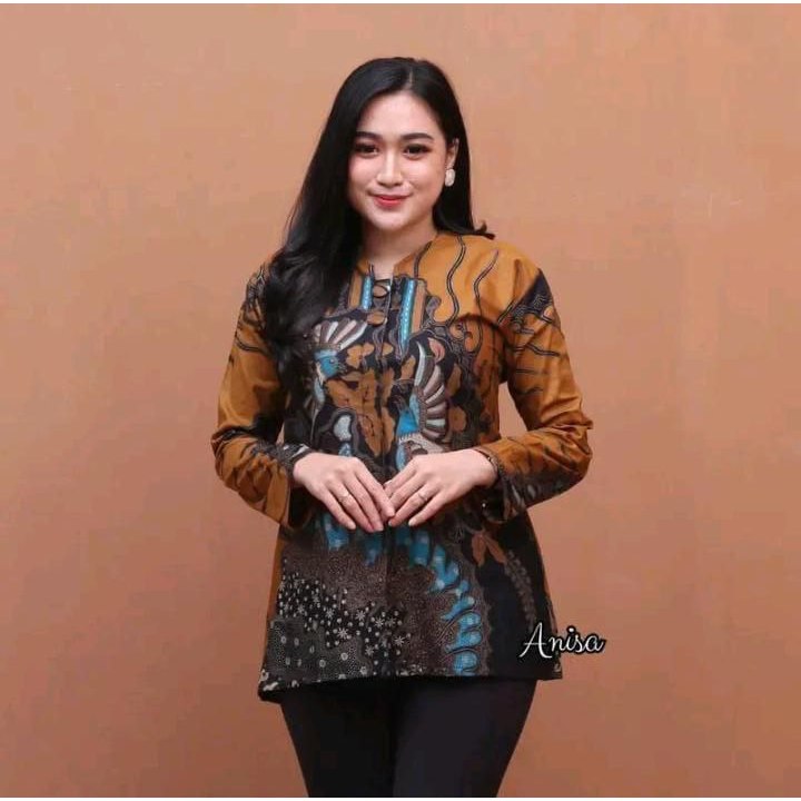 Batik Atasan Wanita Modern Buatan Pekalongan Sangat Cocok Buat Kondangan