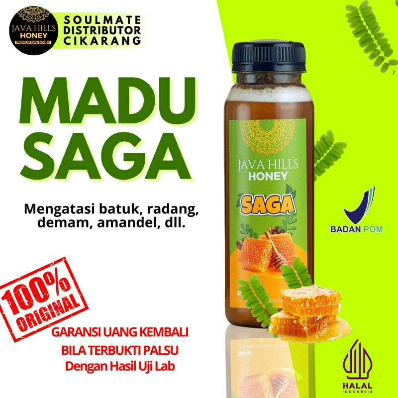 

Madu Saga Javahills Honey 320gr