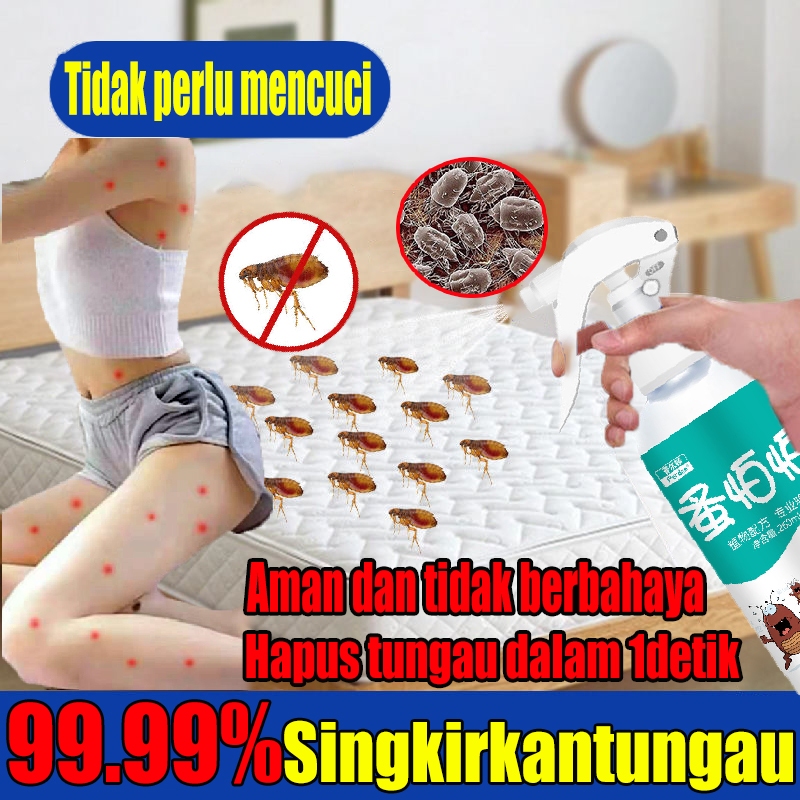Pembasmi Kutu Kasur/Pembasmi Anti Kutu Tungau Kasur&Kutu Busuk Ampuh/Semprotan Pembasmi Anti Tungau/