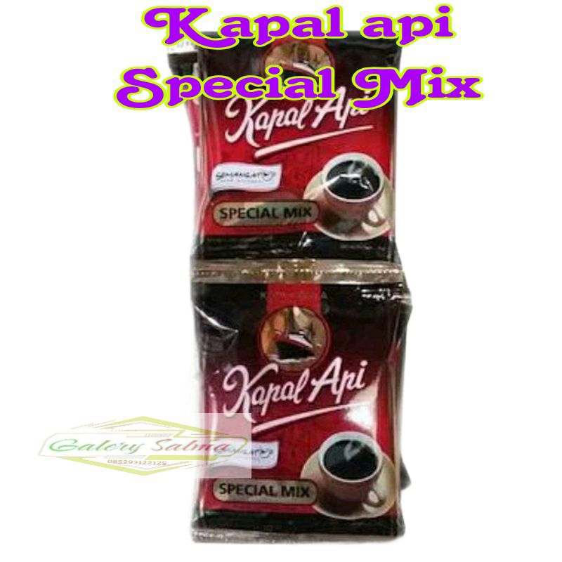 

Kapal api special Mix 1 renteng (10 saset)