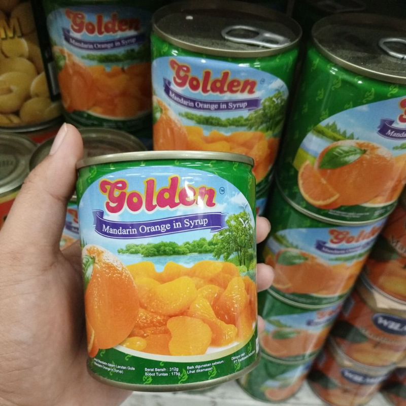 

Golden Mandarin orange / jeruk kaleng 312gr