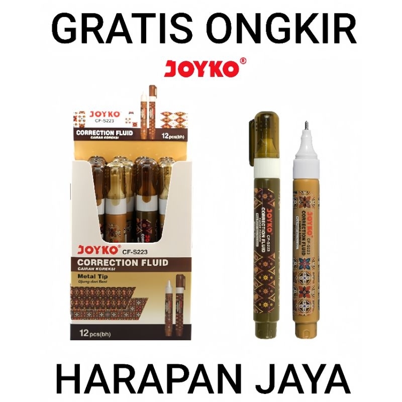 

Tipp Ex Cairan Koreksi CF-S223 Batik JOYKO