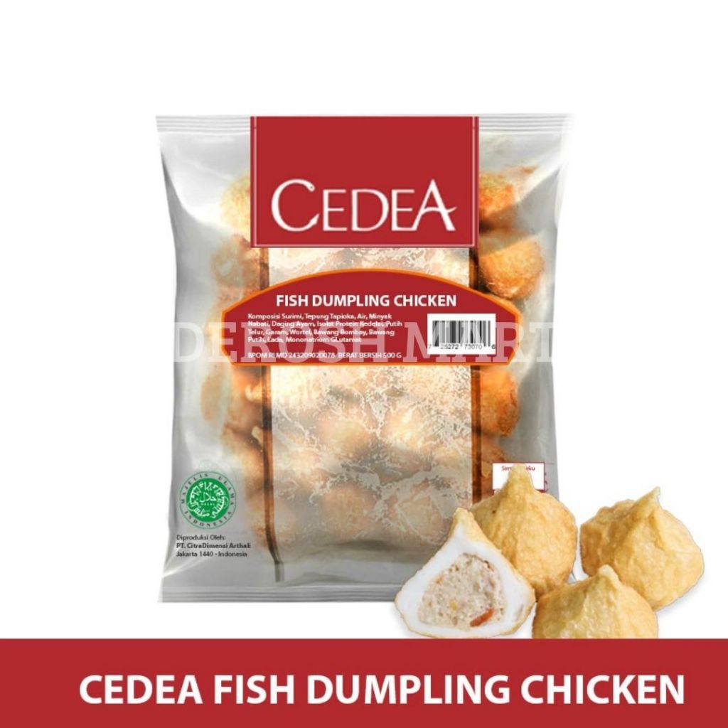 

CEDEA FISH DUMPLING CHICKEN 500GR