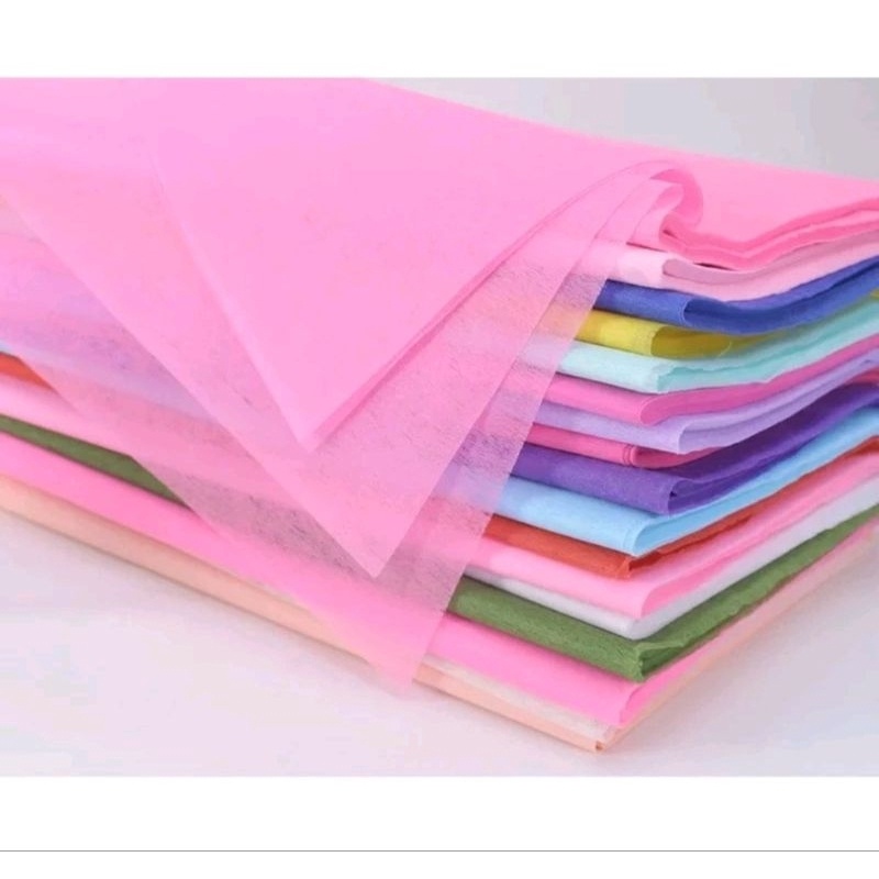 

READY Kes Tissue Buket Kes Tissue Flower Wrapg Paper Dan buewrap 47x47cm 2lembar