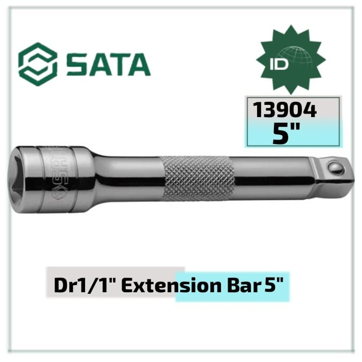 ADAPTOR SOCKET 13904 1/2" DR. WOBBLE EXTENSION 5" SATA